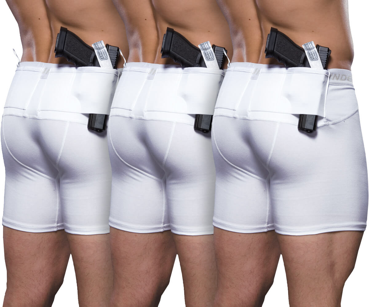 Men's Concealed Carry Boxer-Briefs Multi Pack