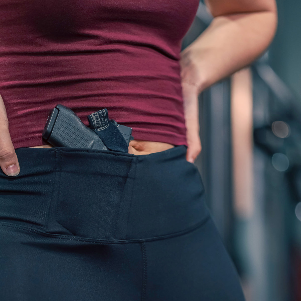 Undertech Women's Concealed Carry Original Leggings Full Length – UnderTech ...