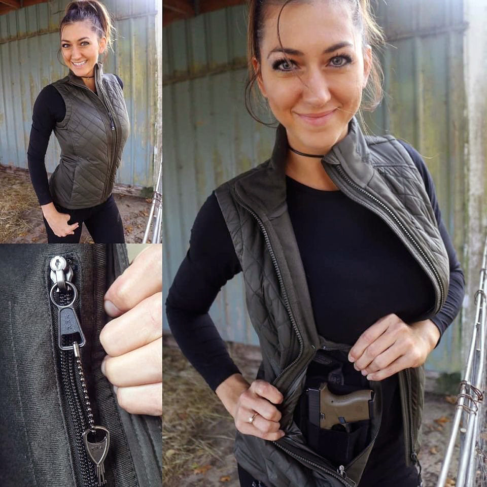 Undertech Women's Concealed Carry Crossroads Fitted Vest – UnderTech UnderCover