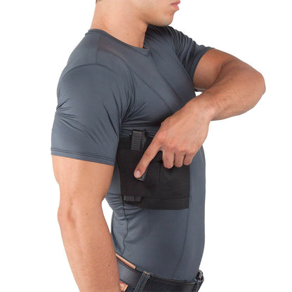Mens Concealed Carry Crew Neck Tee