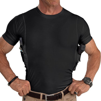 Mens Concealed Carry Executive Crew Neck Tee