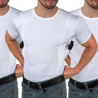 Men's Concealed Carry Crew Neck Tee Multi-Pack