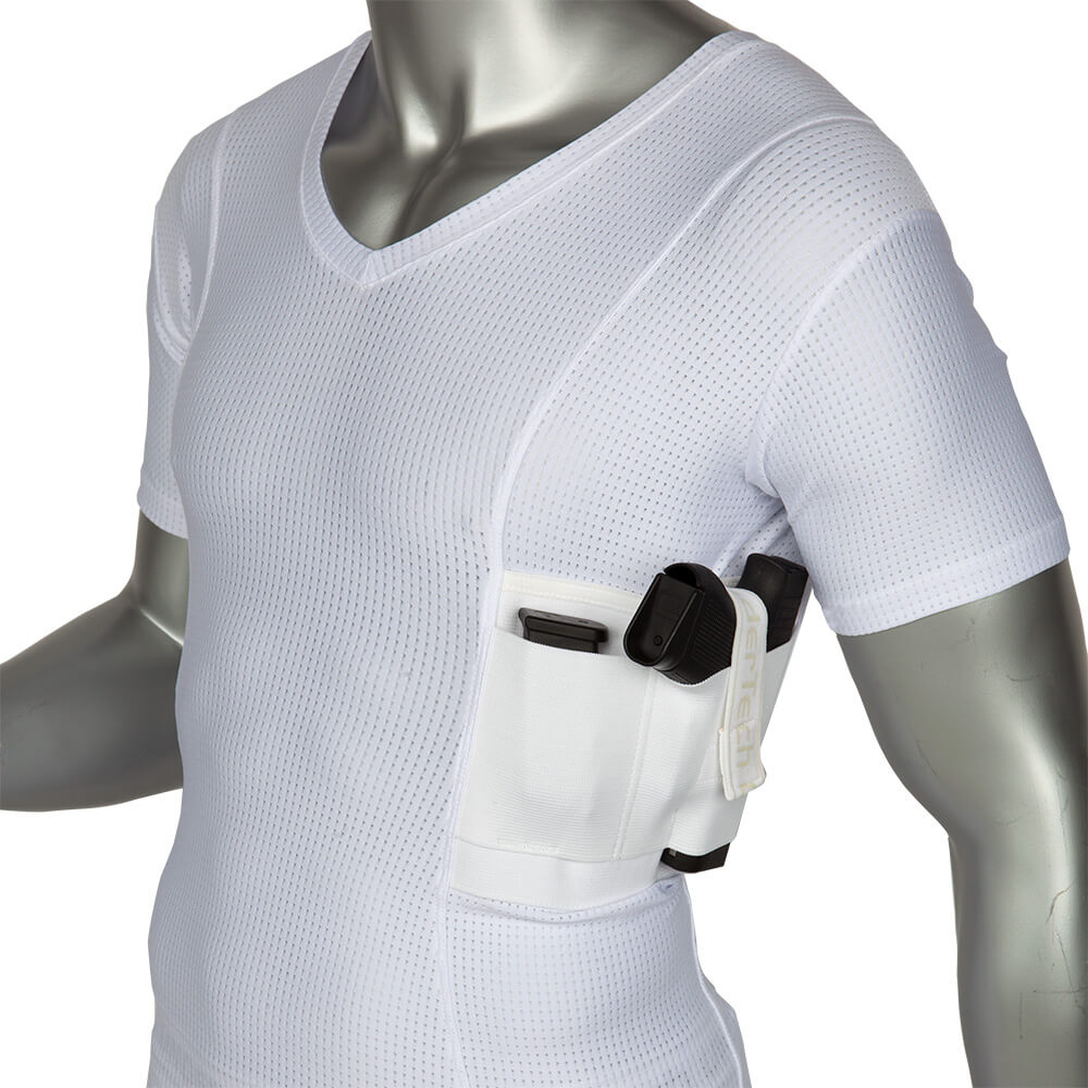 Undertech Men's Concealed Carry Coolux V-Neck - Gen 1 – UnderTech UnderCover