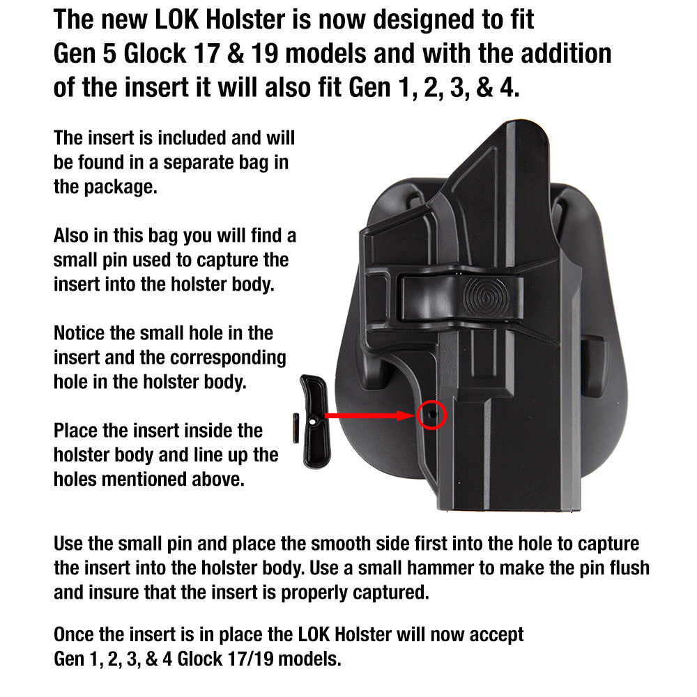 The LOK Holster - Undertech Undercover