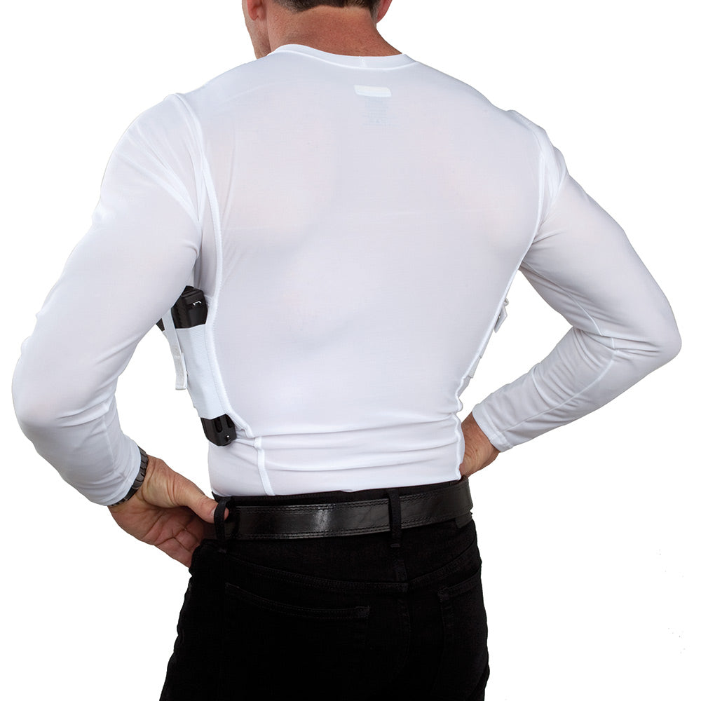 Undertech Men's Long Sleeve Concealed Carry Crew Neck Shirt – UnderTech UnderCover